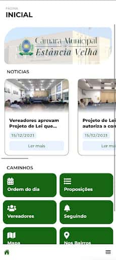 Update Câmara Estância Velha RS Latest Version - Câmara Estância Velha RS Android Screenshot 2